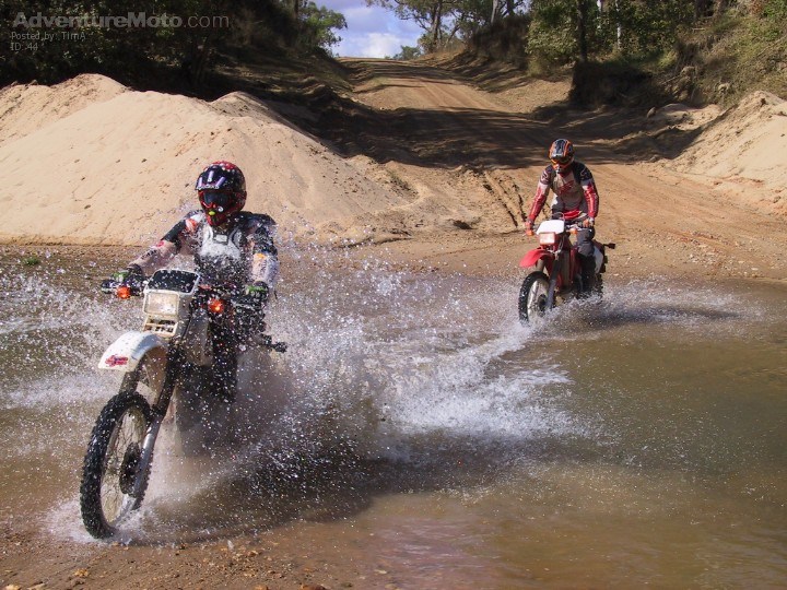 Look Out!, Another creek crossing on the way to the most northern point in Australia.