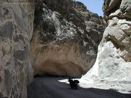 In Titus Canyon,