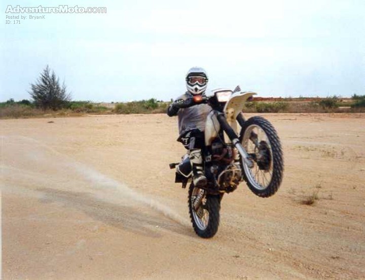 Get out of the way - Close shave for cameraman?