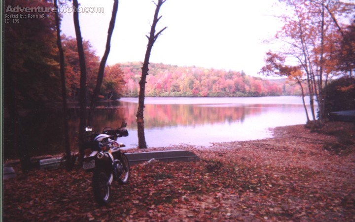 Fall scenery on the DR