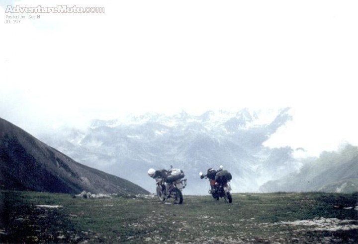 View on Sea Alps - One of the most beautiful places in the Alps, between the valleys Stura and Maira