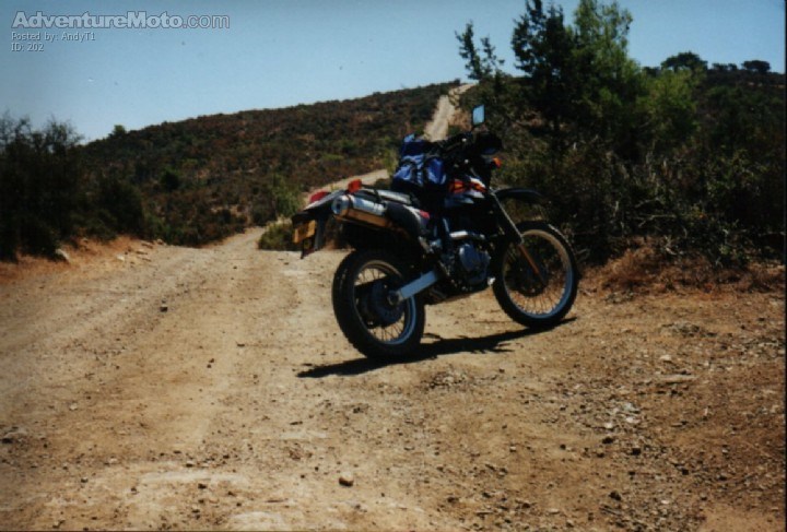DR 650 SE in Cyprus sunshine