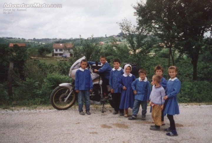 Black Sea - On the way to Trabzon , the view to the black sea.