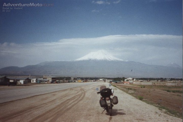 Ararat Mnt. Dogubeyazit Turkey - Under Ararat mountain near 
Iranian borders .
http://www.transalp.gr/turkey