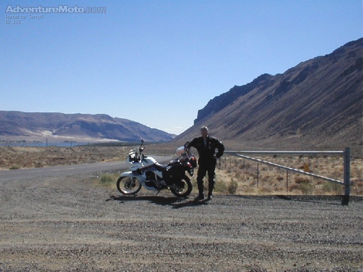 Columbia River Gorge - This photo is near Vantage WA, a small town
 near the Columbia River.  There is a lot of wind
surfing here and plenty of exploring
opportunities along the Basalt cliffs.