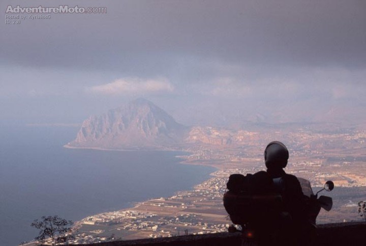 Staring towards Palermo
