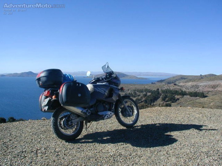 Vista - Beaitiful morning.  It was a rough day though.  I had a guy try and knock me off the bike right after this photo and I almost hit and killed a woman that after noon.  That's why they call it adventure travel I guess.
cheers, Brian
www.moto-baja.