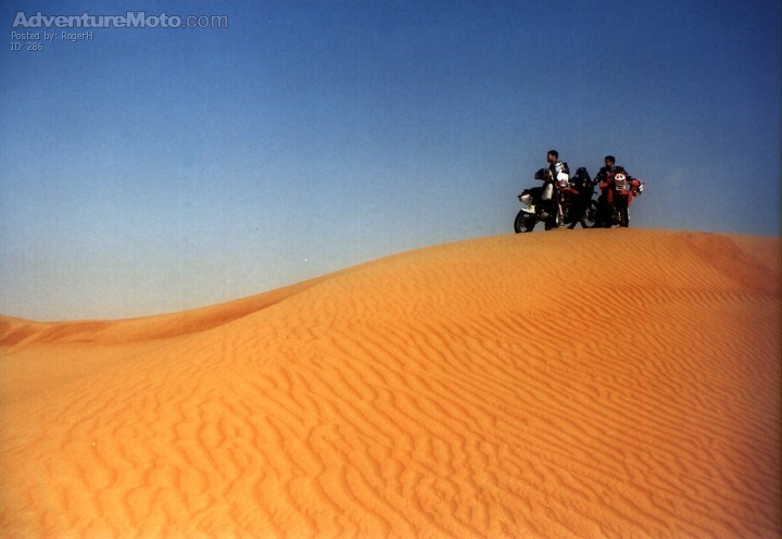 The dunes get very big...