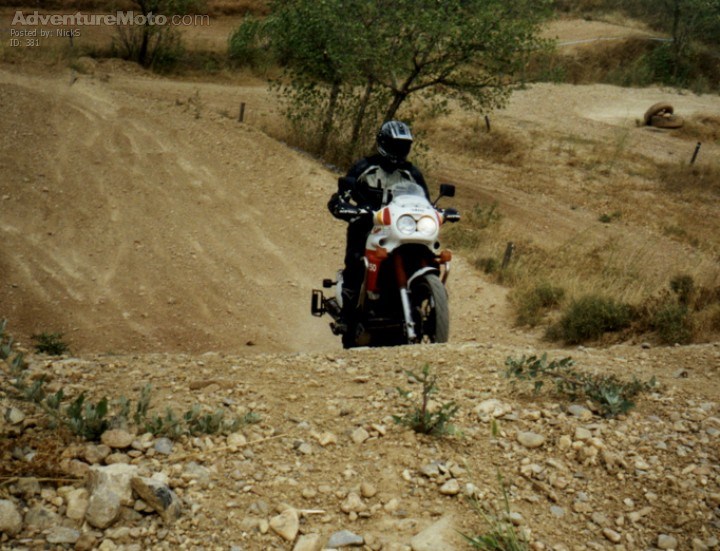 motocross track - taken on a motocross track where we stopped off while toring this summer