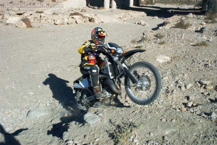 Juan A. Galvez, primera salida endurera.