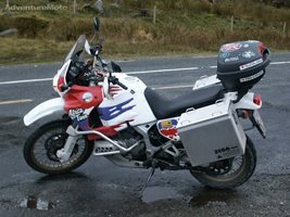 Bike near Killarney - Stopped on the way to Killarney after taking in part ...