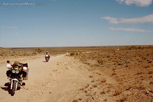 Its a big country - This is typical of the main roads in outback Australia