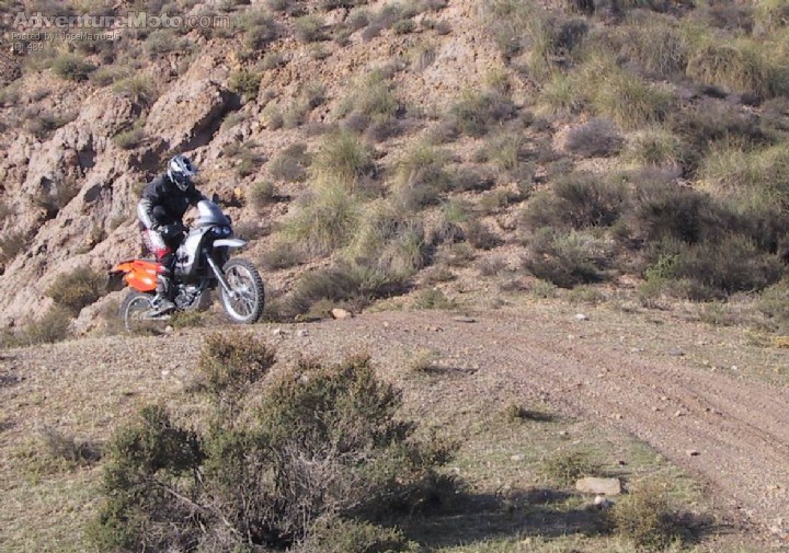 In Desert of Tabernas. Almeria