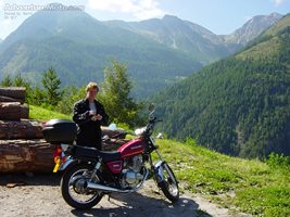 First time driving experience in Switzerland ! - Even a 250cc works fine in...