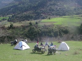 Vandalero Adventure Trail Riders in a camp - Panos - Rania - Themis - Varat...