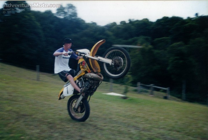 almost over - had to put a foot down, but didn't drop it