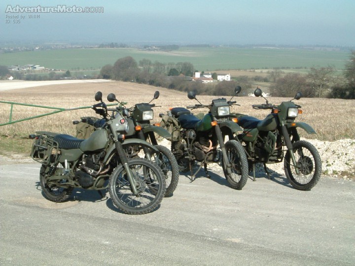 Four MTs - Stop for a view