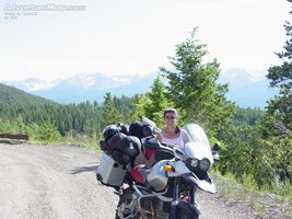 Me wife! - Gotta enjoy having a rider that likes to enjoy the wilderness as...