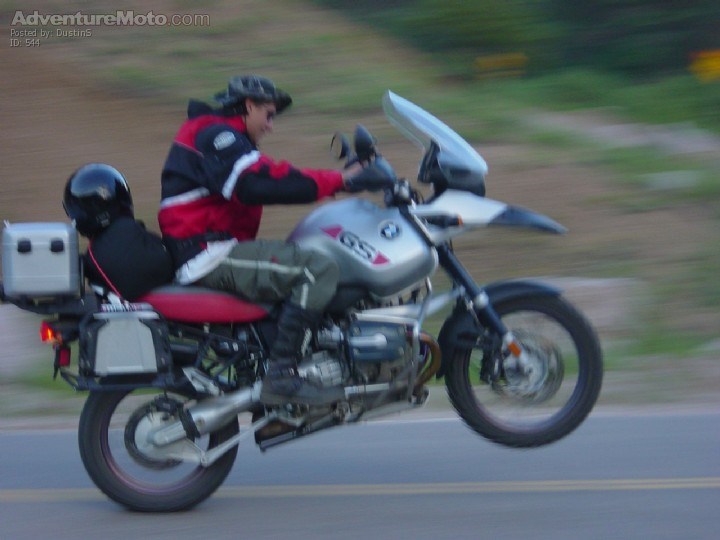 Baby Steps - New Bike for me since May.  Taking the wheelies in baby steps.  This bike WILL pop right up for you though.