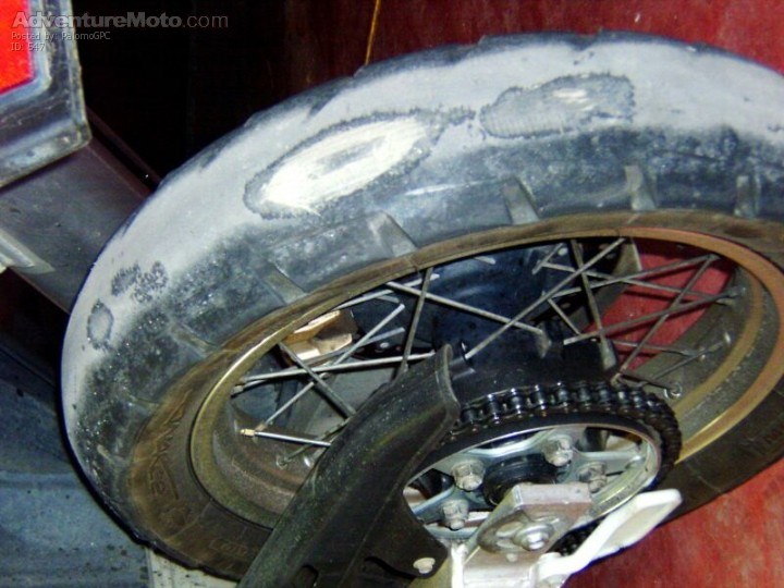 Michelin Anakee - Rueda con 6.693 kms