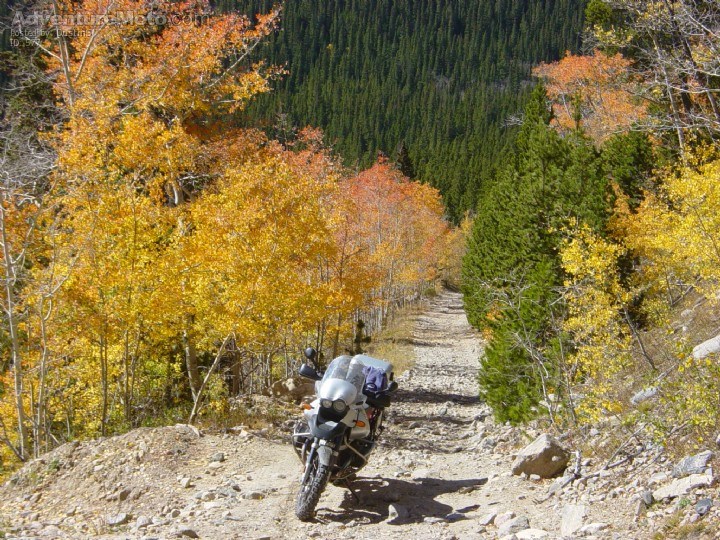 More Colors - Awesome time of year to ride when the aspens are changing.  I estimate about 1 week left.