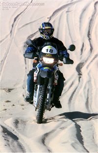 Rally Ah Chihuahua 2003 - My friend Carlos on his first Rally Adventure