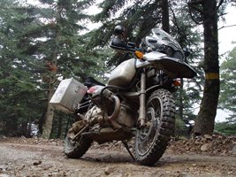 Moto Adventures - A mudy adventure day - Greek mountains