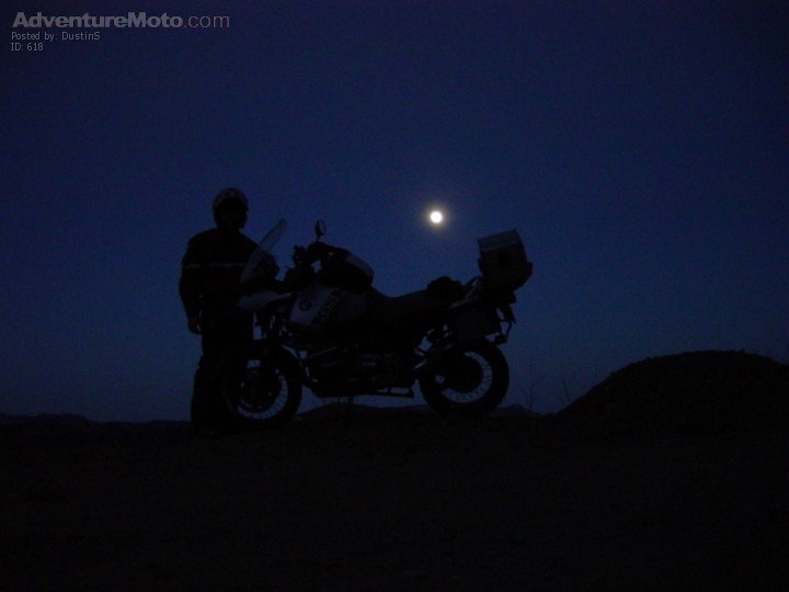 Full Moon - Cold Colorado night.