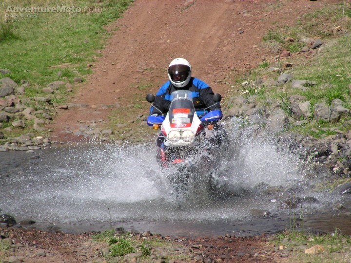 Fun - One of the 16 crossings on the Ellerston Rd