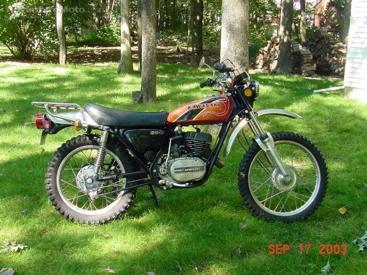 1975 Kawasaki F-11 250 Enduro